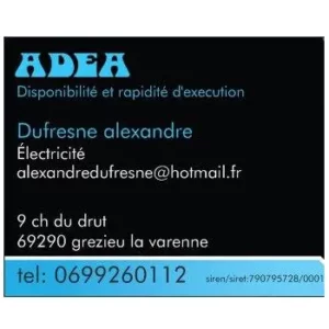 ADEA electricien monts du lyonnais