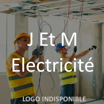 J Et M Electricité logo electricien monts du lyonnais