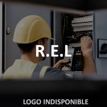 R.E.L logo electricien monts du lyonnais