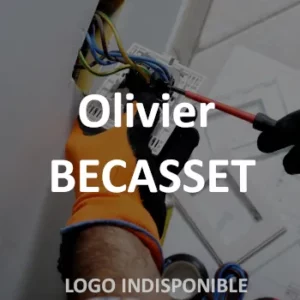 Olivier BECASSET logo electricien monts du lyonnais